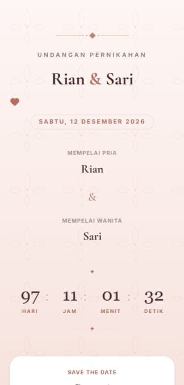 Preview tema Blush Rosé