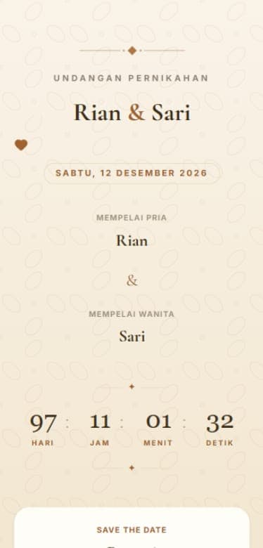 Preview tema Nusantara