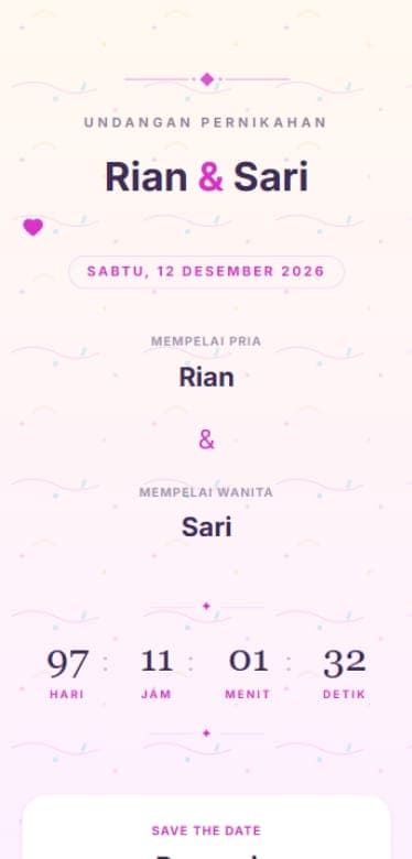Preview tema Birthday Pop